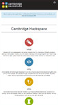 Mobile Screenshot of cambridgehackspace.com